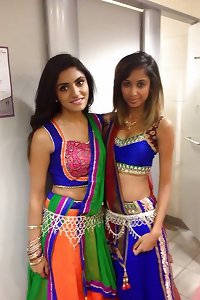spectacular Indian whores tease in Sarees